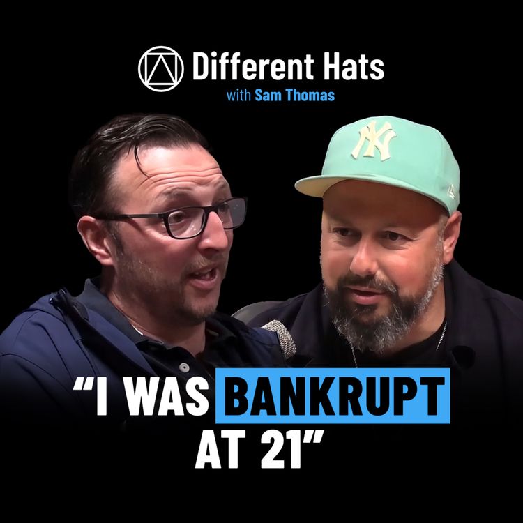 cover art for #E98 From Bankruptcy to Full Circle: Tom Morphew's Path to Happiness on Different Hats Podcast