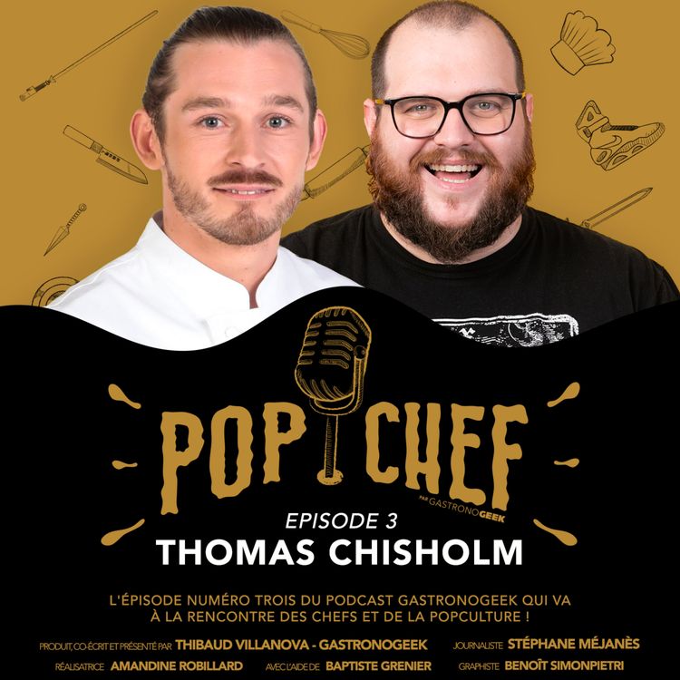 cover art for Pop Chef #3 - Thomas Chisholm