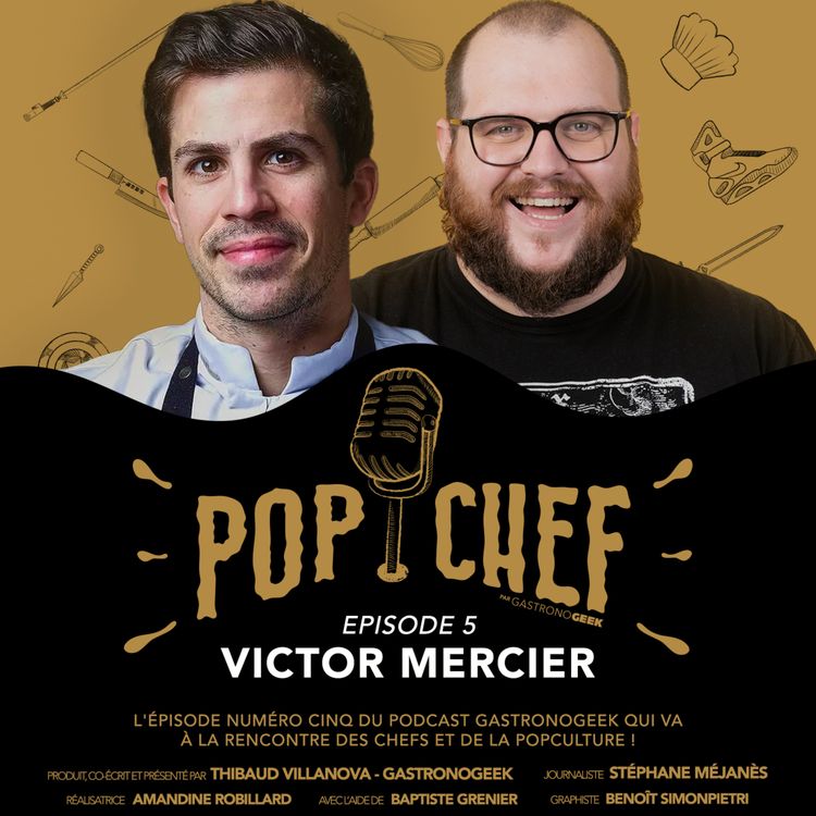 cover art for Pop Chef #4 - Victor Mercier