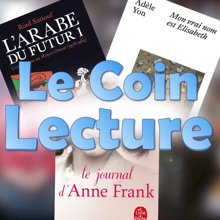 cover art for Le Journal d'Anne Frank, Mon vrai nom est Elisabeth, L'Arabe du futur et L'Assignation