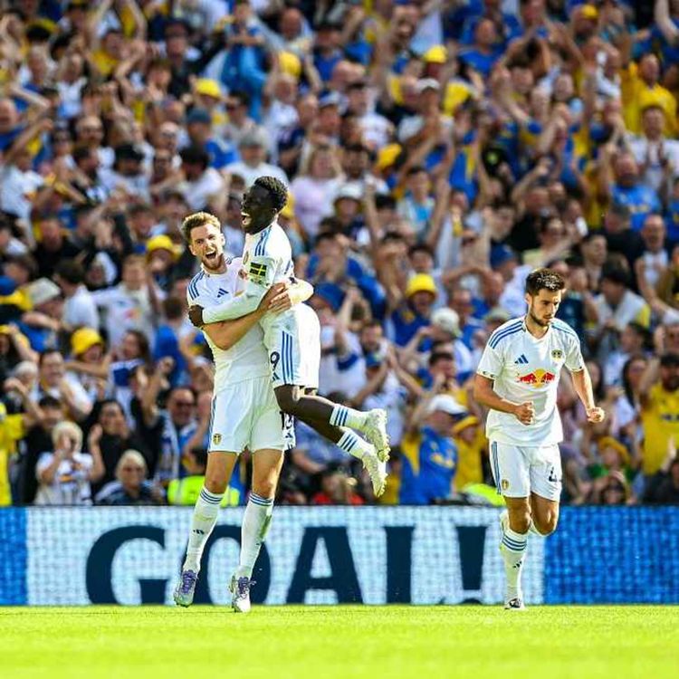 cover art for Leeds Are Back In The Premier League