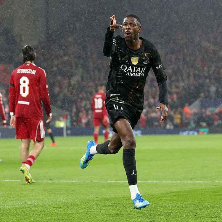 cover art for Liverpool crash out to PSG, Diego Simeone masterclass & easy Arsenal route to final?