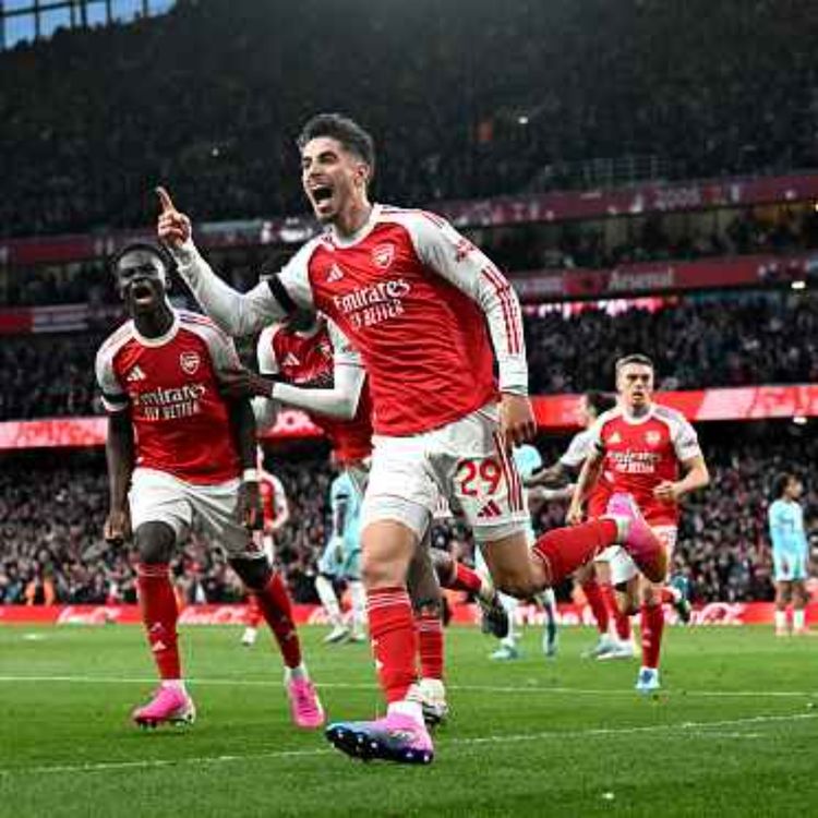 cover art for Arsenal have one hand on TITLE as Pep Guardiola set to LEAVE Man City
