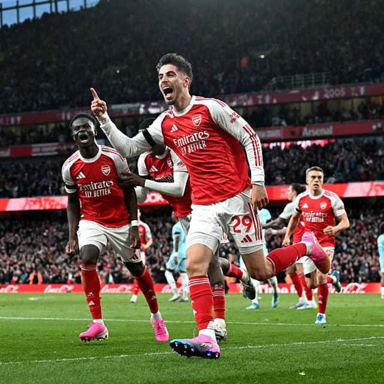 cover art for Arsenal have one hand on TITLE as Pep Guardiola set to LEAVE Man City
