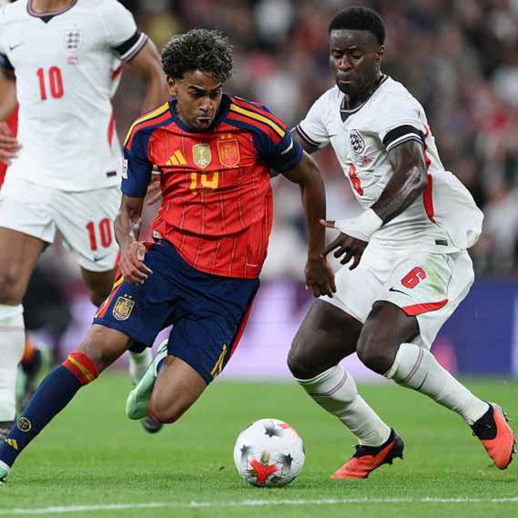 cover art for England beaten by Spain after MORE costly errors