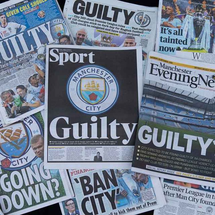 cover art for SIMPLE guide to Man City's guilty verdict with Kieran Maguire