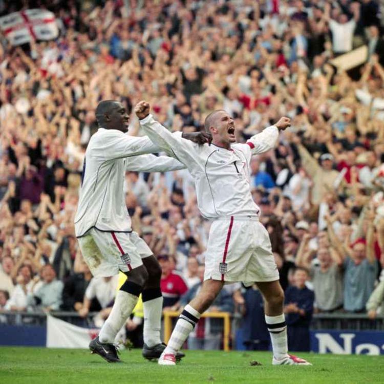cover art for England's Top 5 Greatest Ever Goals - 25 Years on from Sir David Beckham's FK