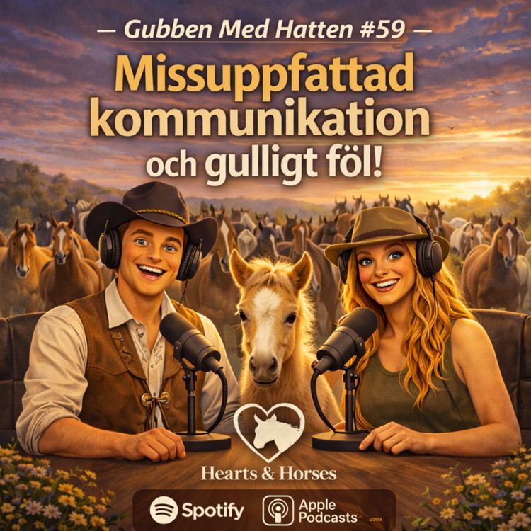 cover art for Gubben Med Hatten #59 – Missuppfattad kommunikation och gulligt föl