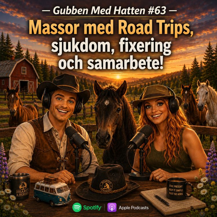 cover art for  Gubben Med Hatten #63 – Massor med Road Trips, sjukdom, fixering och samarbete!