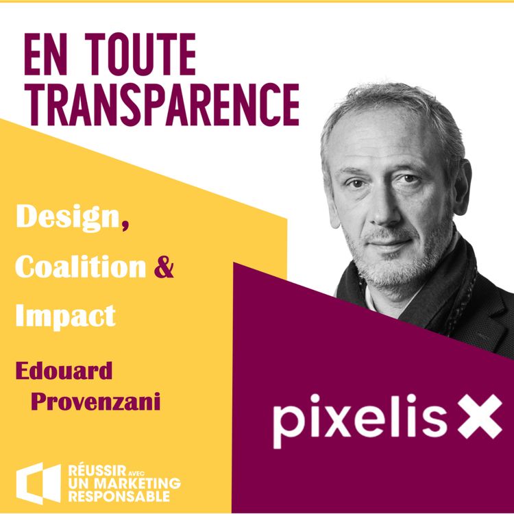 cover art for #36 - Pixelis: Rencontre entre design et marketing responsable, la recette d’une révolution créative