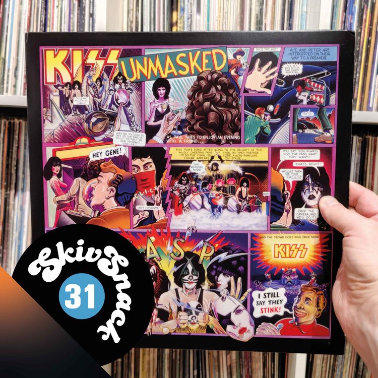 cover art for 31. Skivor som förändrat mitt liv del  1 - KISS "Unmasked"