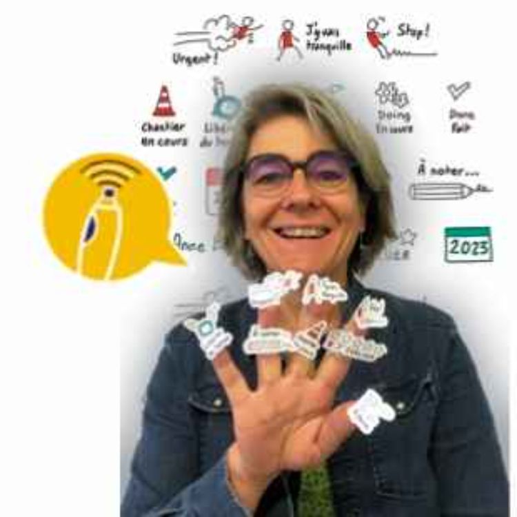 cover art for [Rediffusion]-TOP2-Anne BOSQUET, l'architecte devenue facilitatrice graphique.