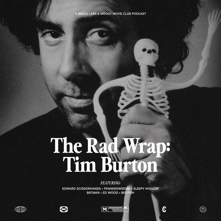cover art for The Rad Wrap: Tim Burton