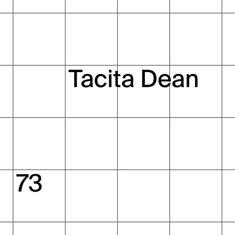 cover art for Tacita Dean