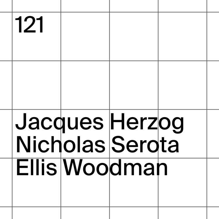 cover art for Jacques Herzog & Nicholas Serota with Ellis Woodman
