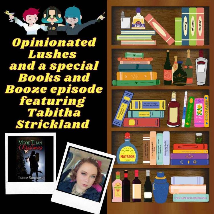 cover art for Books and Booze w/ Tabitha Strickland