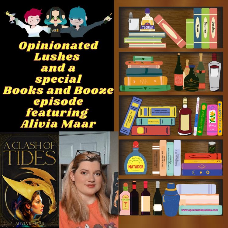 cover art for Books and Booze w/ Alivia Marr