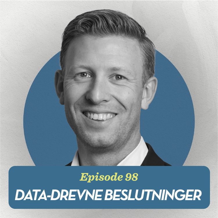 cover art for Data-drevne beslutninger, med Dan Richard Knudsen