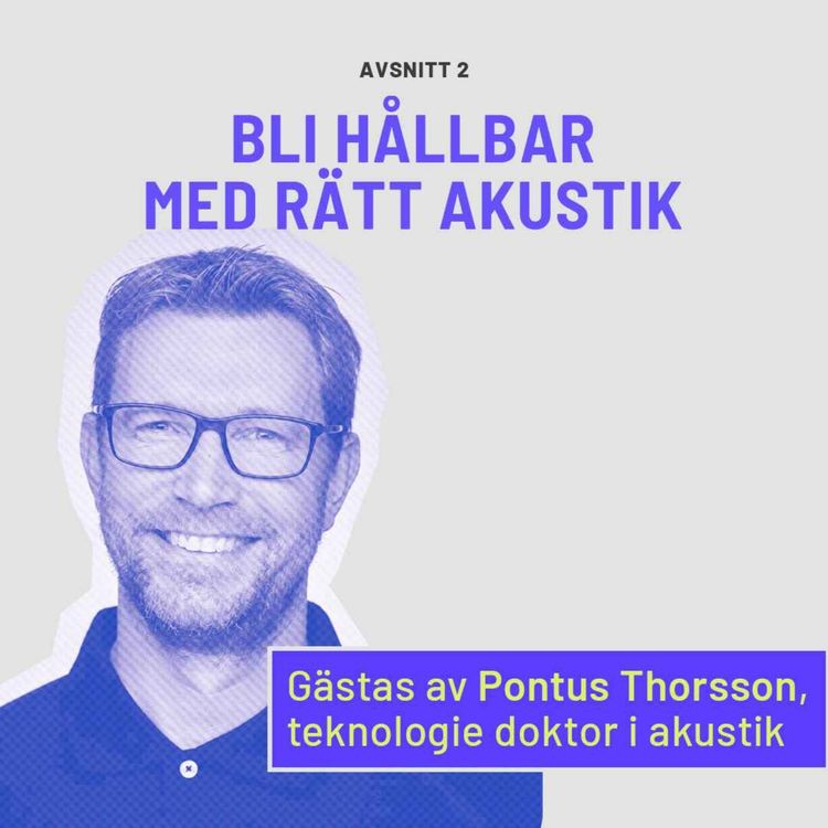 cover art for Bli hållbar med rätt akustik