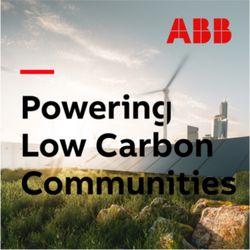 cover art for ABB Powering Low Carbon Communities 