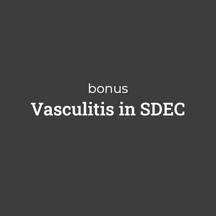 cover art for BONUS: Vasculitis in SDEC