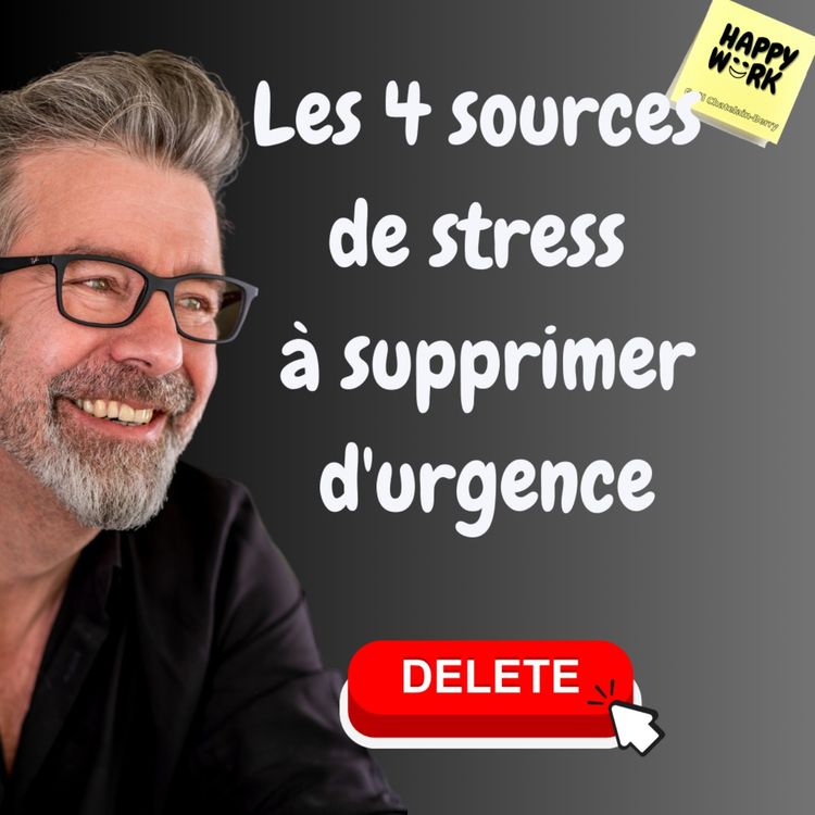 cover art for #1151 - Les 4 sources de stress à supprimer d'urgence