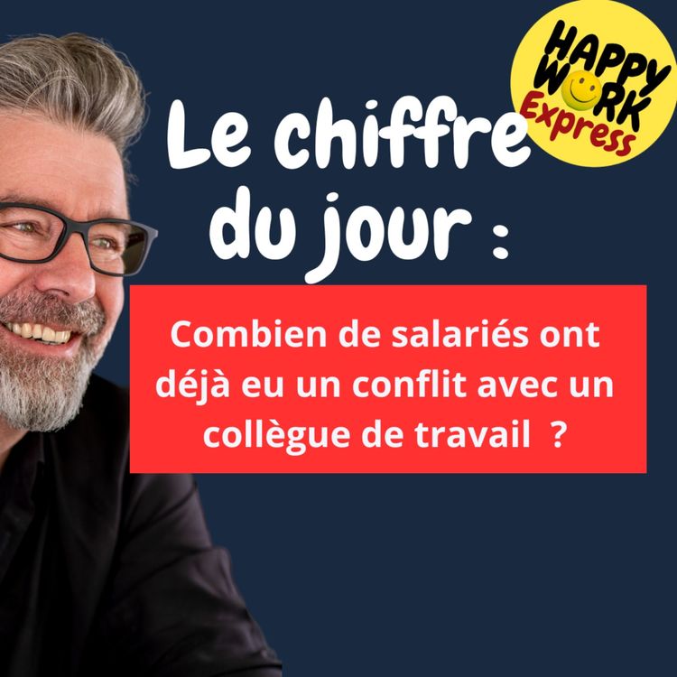 cover art for #1686 - Combien de salariés ont déjà eu un conflit avec un collègue de travail  ?