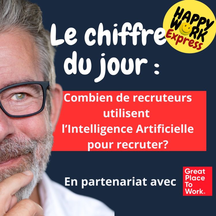 cover art for #1854 - Combien de recruteurs utilisent  l’Intelligence Artificielle pour recruter?