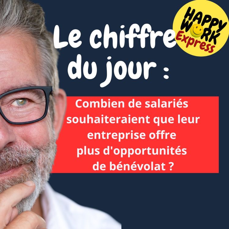 cover art for #2218 - Combien de salariés souhaiteraient que leur entreprise offre plus d'opportunités de bénévolat ?