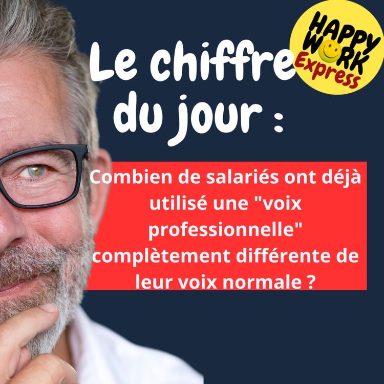 cover art for #2268 - Combien de salariés ont déjà utilisé une "voix professionnelle" complètement différente de leur voix normale ?