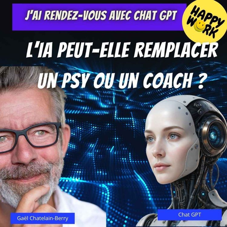 cover art for #2433- J'ai rdv avec Chat GPT - L'IA peut-elle remplacer un psy ou un coach