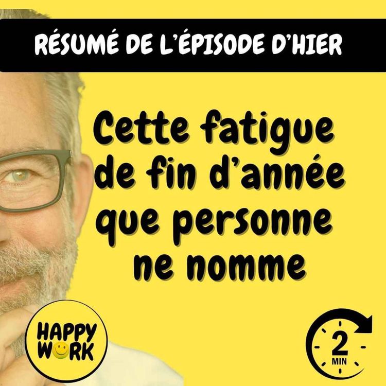 cover art for RÉSUMÉ — Cette fatigue de fin d’année que personne ne nomme