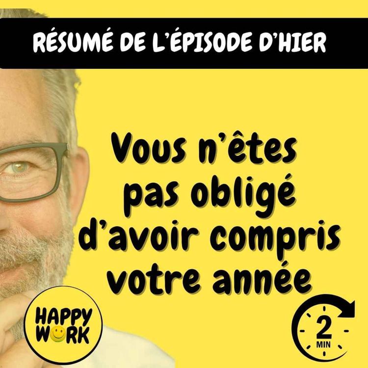 cover art for RÉSUMÉ — Vous n’êtes pas obligé d’avoir compris votre année