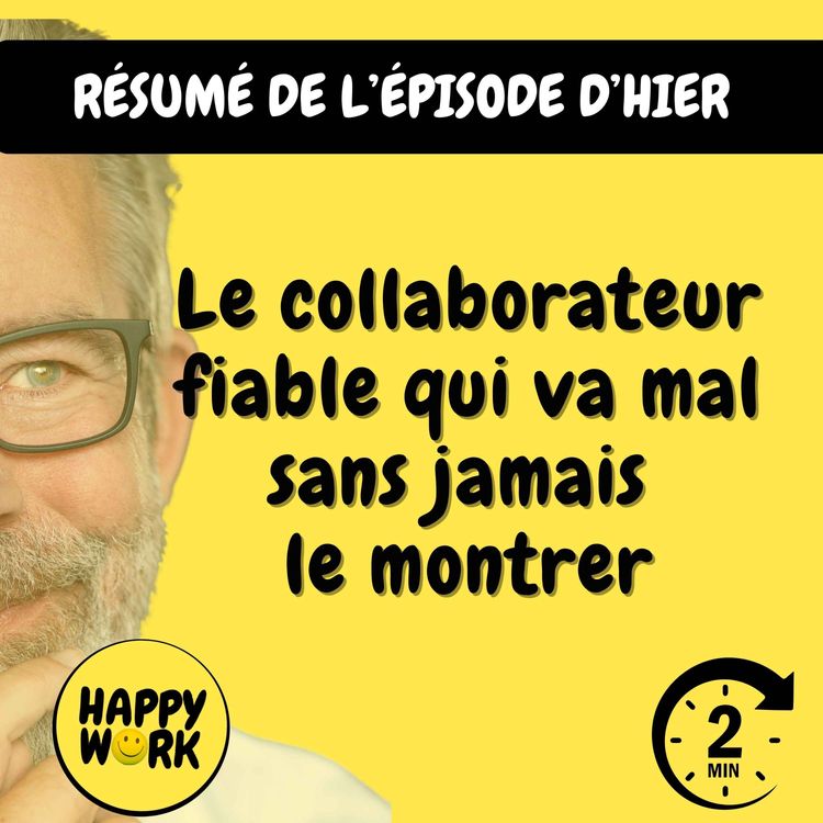 cover art for RÉSUMÉ — Le collaborateur fiable qui va mal sans jamais le montrer
