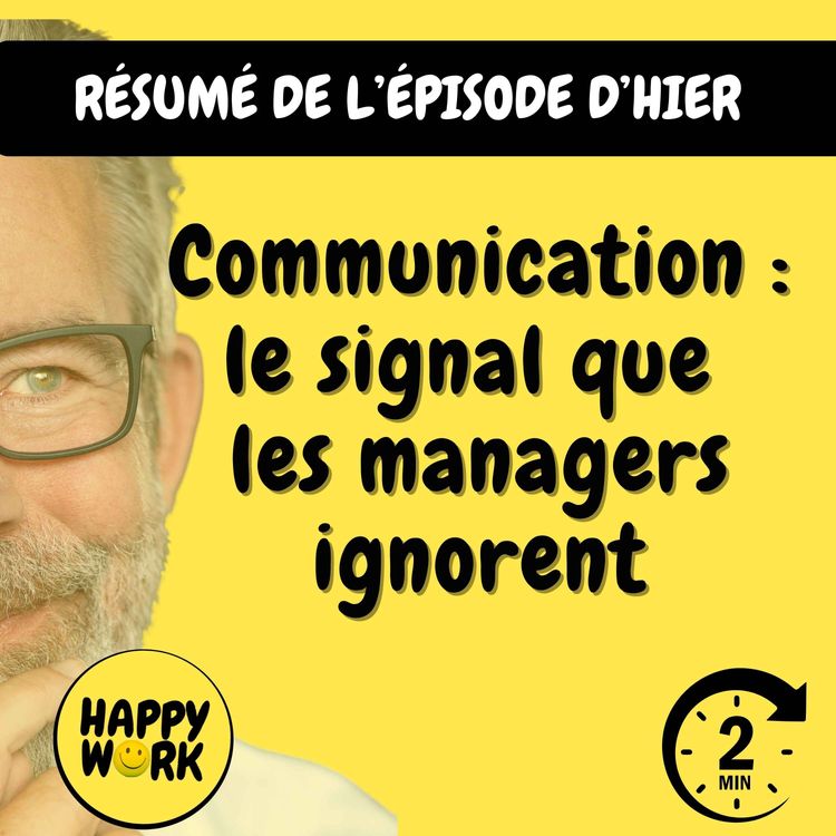 cover art for Communication : le signal que les managers ignorent