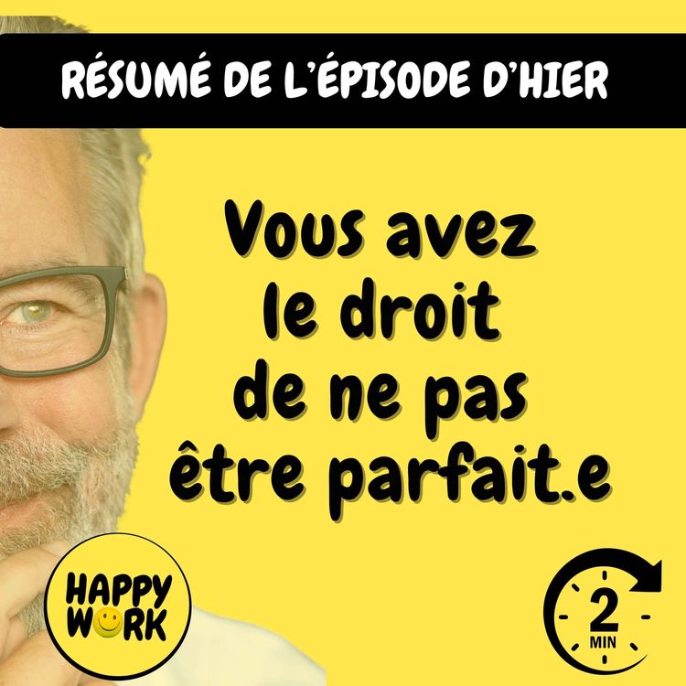 cover art for Résumé — Vous avez le droit de ne pas être parfait.e