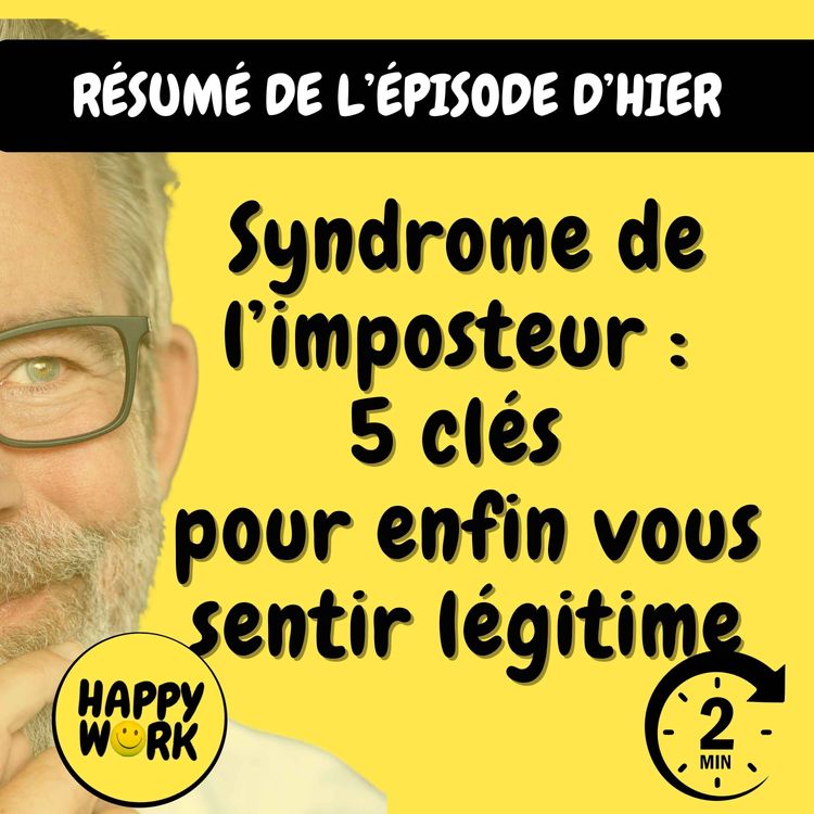 cover art for Résumé — Syndrome de l’imposteur : 5 clés pour enfin vous sentir légitime