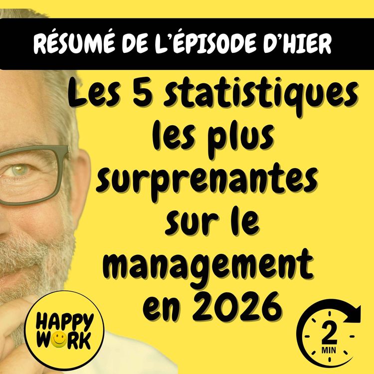 cover art for Résumé — Les 5 statistiques les plus surprenantes sur le management en 2026