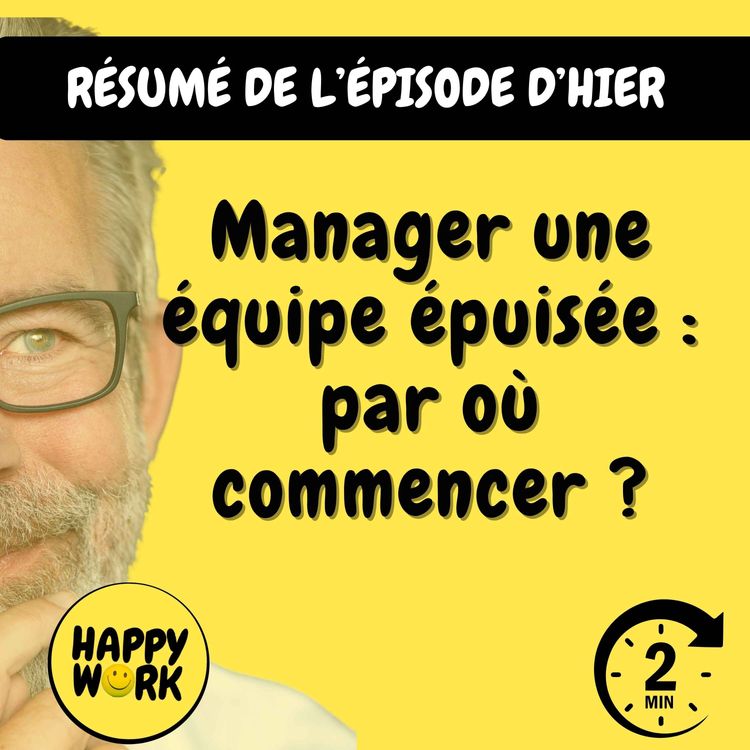 cover art for Réumé — Manager une équipe épuisée : par où commencer ?