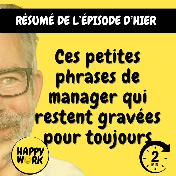 cover art for Résumé — Ces petites phrases de manager qui restent gravées pour toujours