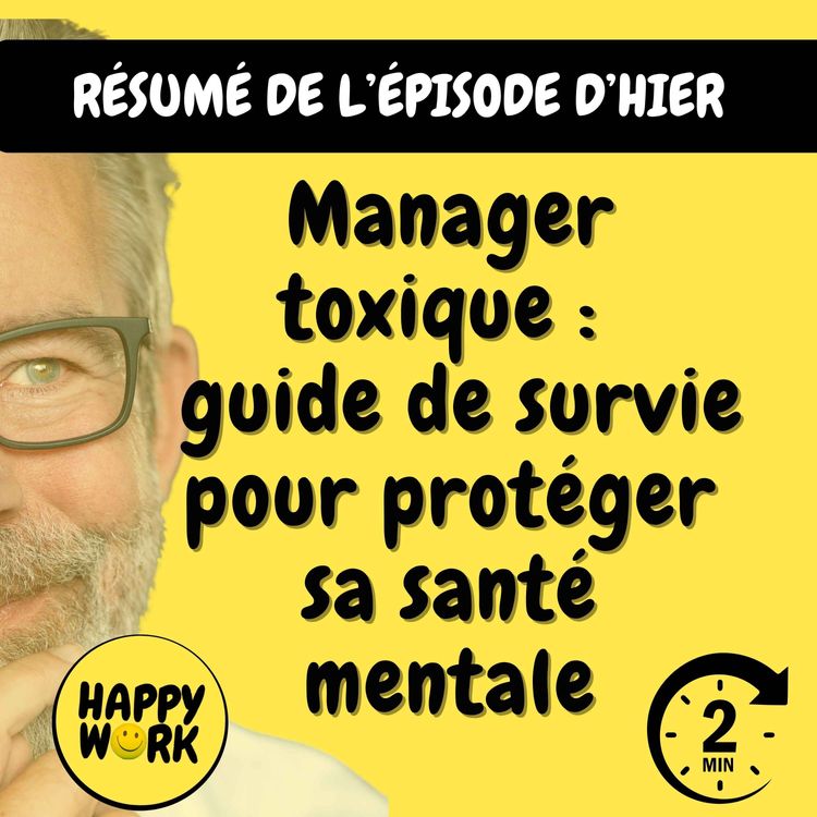 cover art for Résumé — Manager toxique : le guide de survie pour protéger sa santé mentale