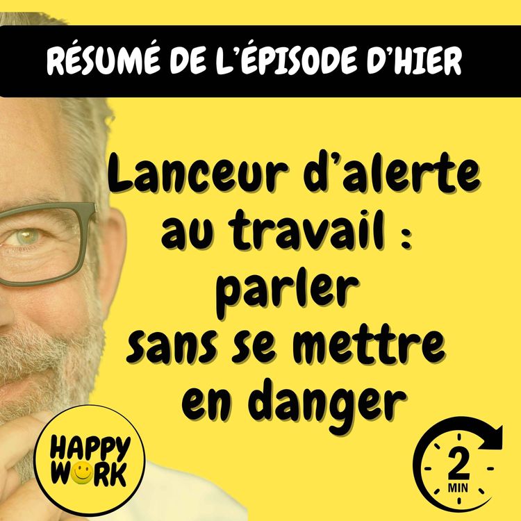 cover art for Résumé — Lanceur d’alerte au travail : parler sans se mettre en danger