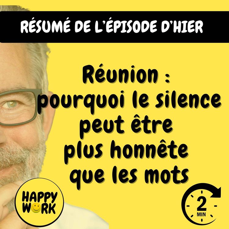 cover art for Résumé — Réunion : pourquoi le silence peut être plus honnête que les mots