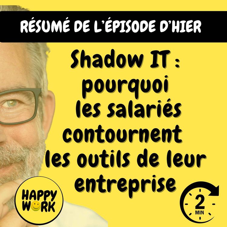 cover art for Résumé — Shadow IT : pourquoi les salariés contournent les outils de leur entreprise