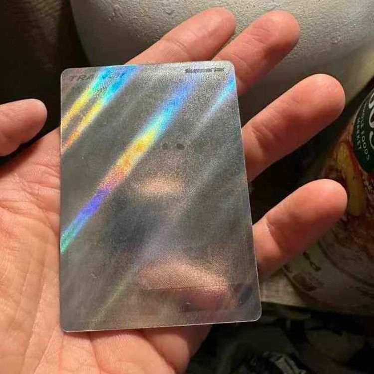 cover art for "Ghost Rare" error card found in Crown Zenith pack