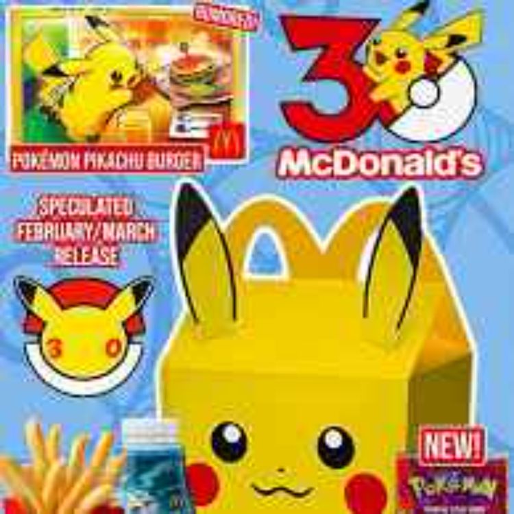 cover art for Pokémon & McDonalds are back in a relationship