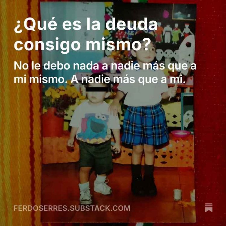 cover art for ¿Qué es la deuda consigo mismo?