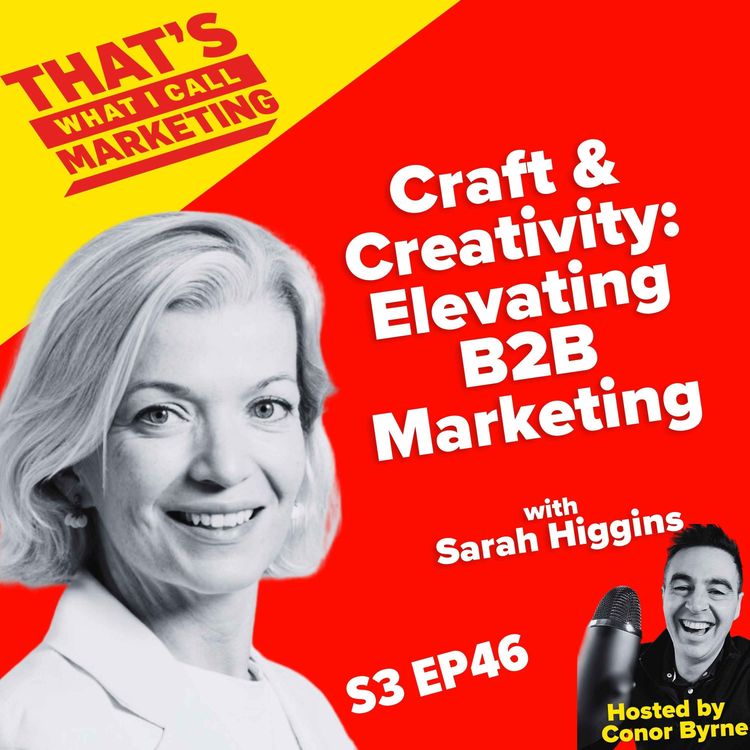 cover art for S3 Ep46 Craft & Creativity:  Elevating B2B Marketing with Sarah Higgins