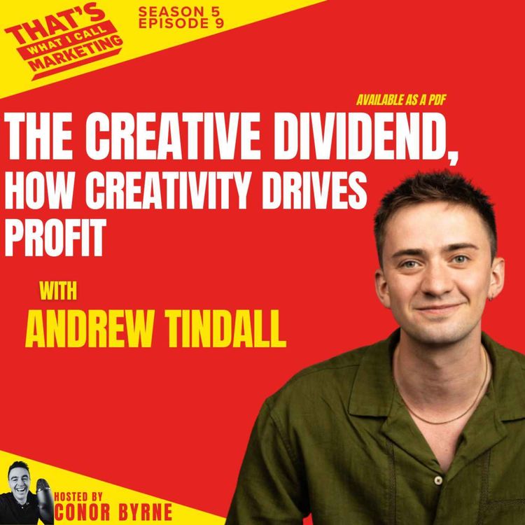 cover art for S5 Ep9: Andrew Tindall: The Creative Dividend, How Creativity Drives Profit