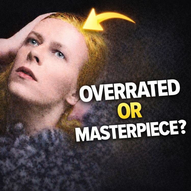cover art for Hunky Dory by David Bowie: Overrated or a Masterpiece? | Chatting Tracks Podcast